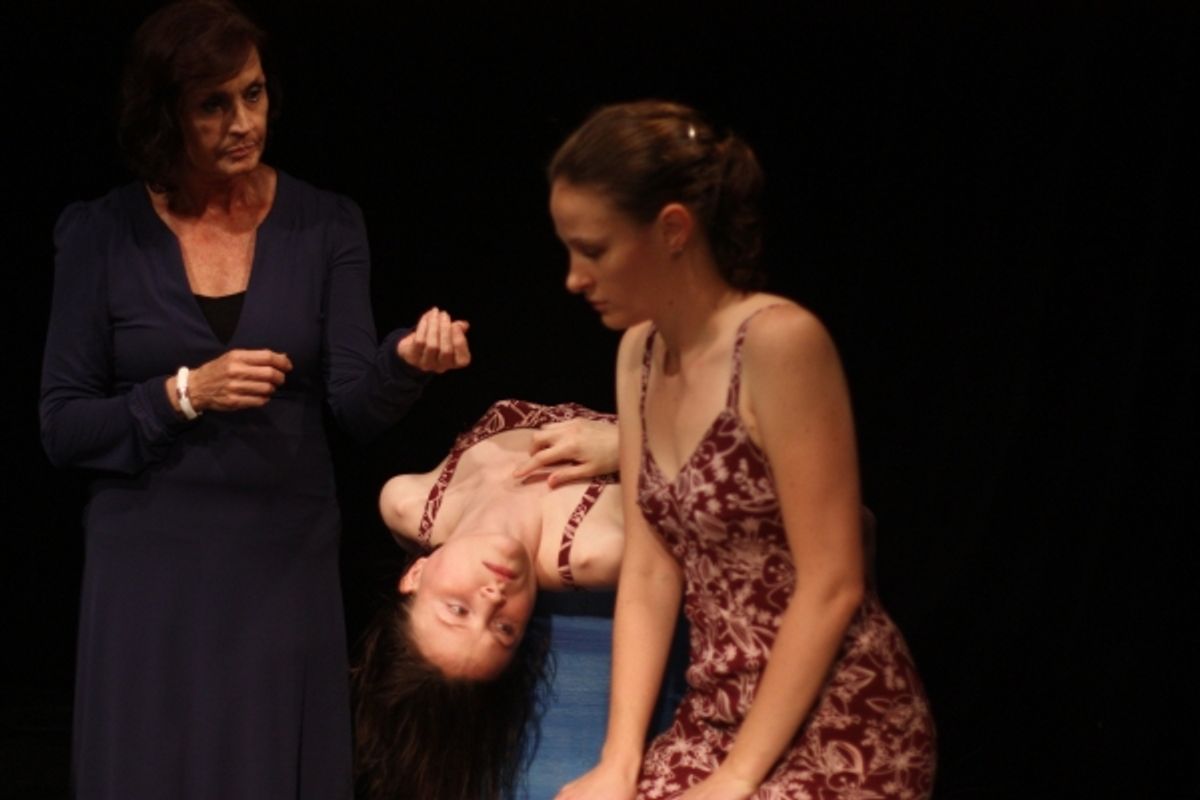 Mary Goggin, Crawford M. Collins, Leah Gabriel at 