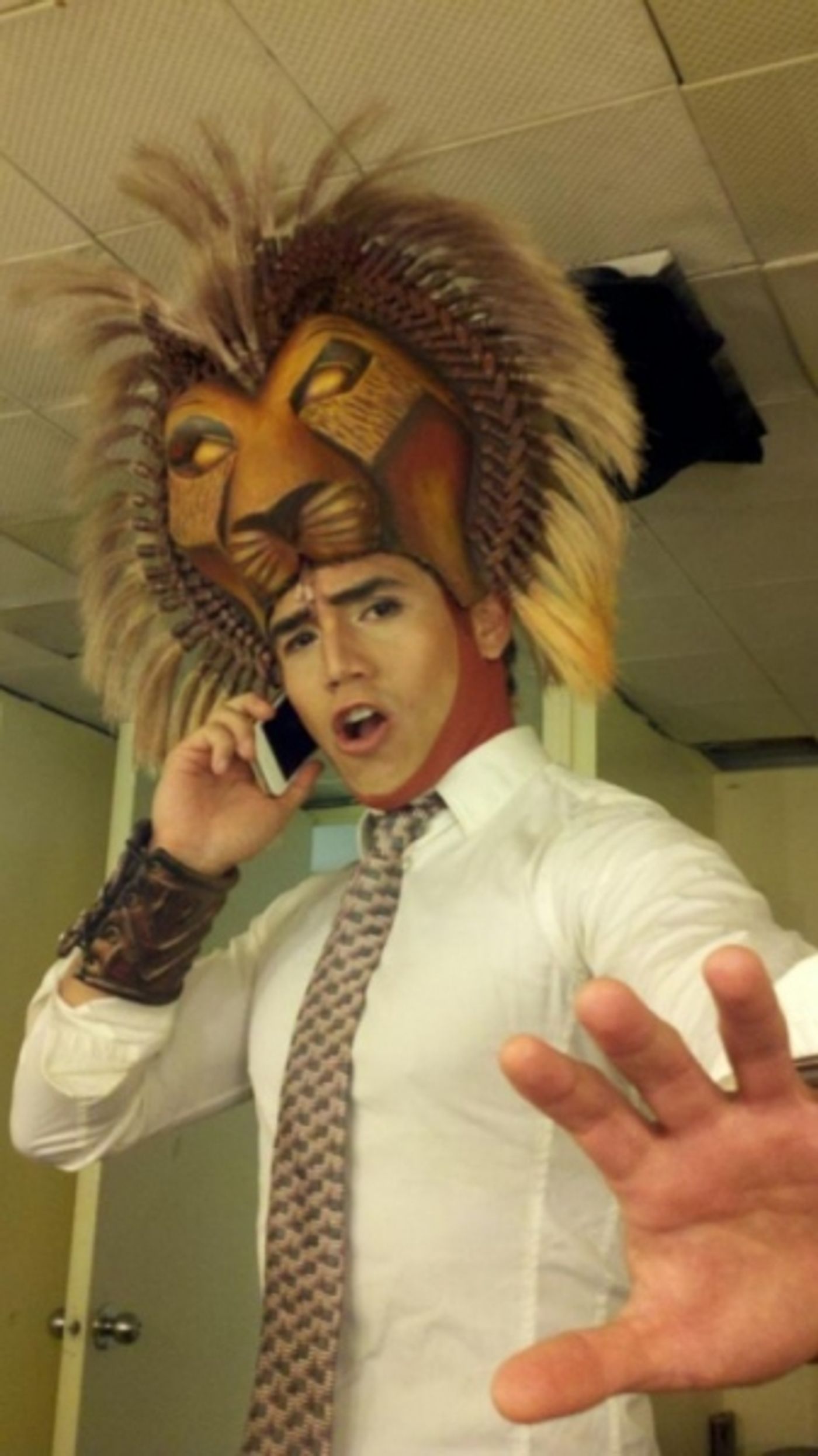 Photo Flash: Saturday Intermission Pics, Aug 11 - NEWSIES, NUTTY PROFESSOR and More Give Olympic Tributes!  Image