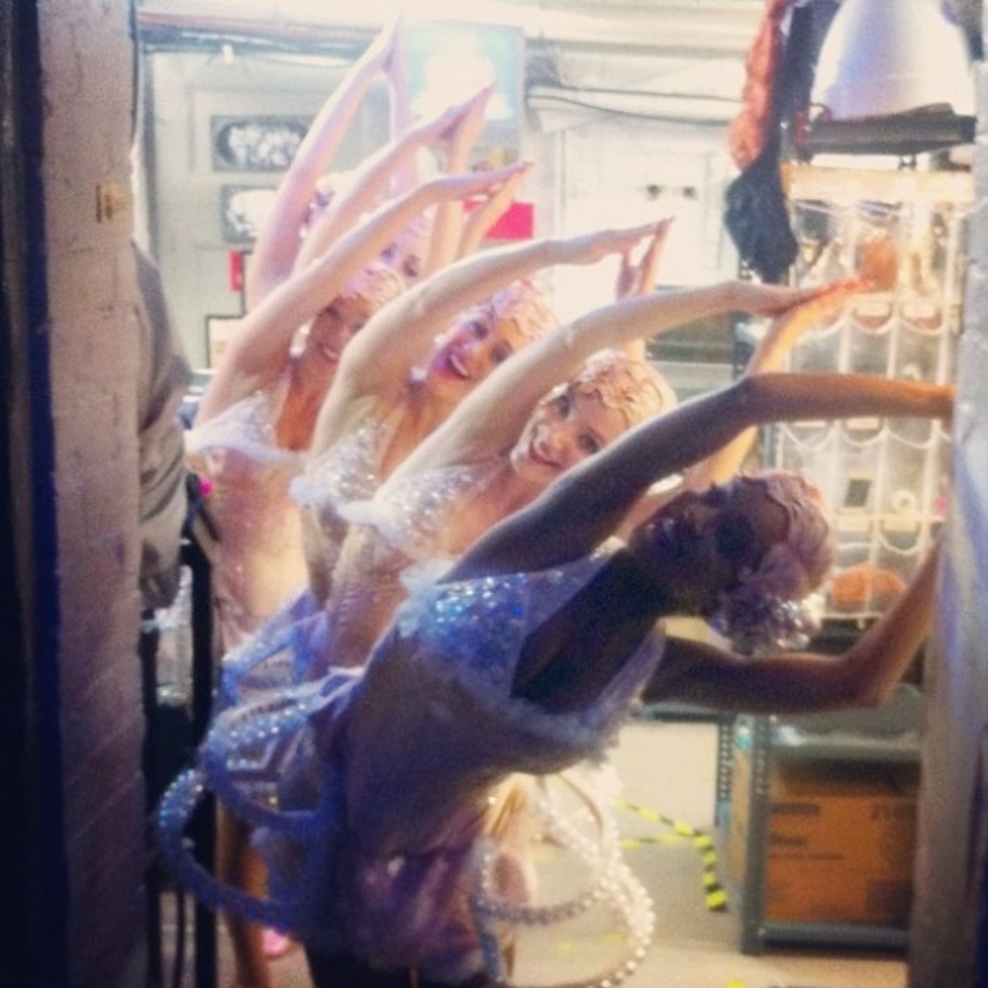 Photo Flash: Saturday Intermission Pics, Aug 11 - NEWSIES, NUTTY PROFESSOR and More Give Olympic Tributes!  Image