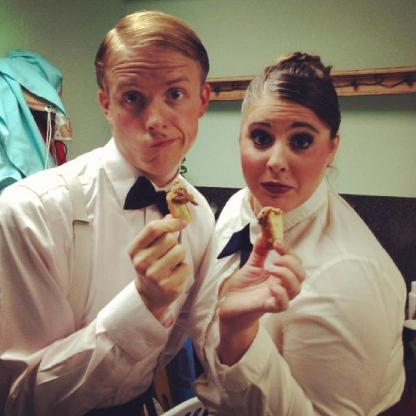 Photo Flash: Saturday Intermission Pics, Aug 11 - NEWSIES, NUTTY PROFESSOR and More Give Olympic Tributes!  Image