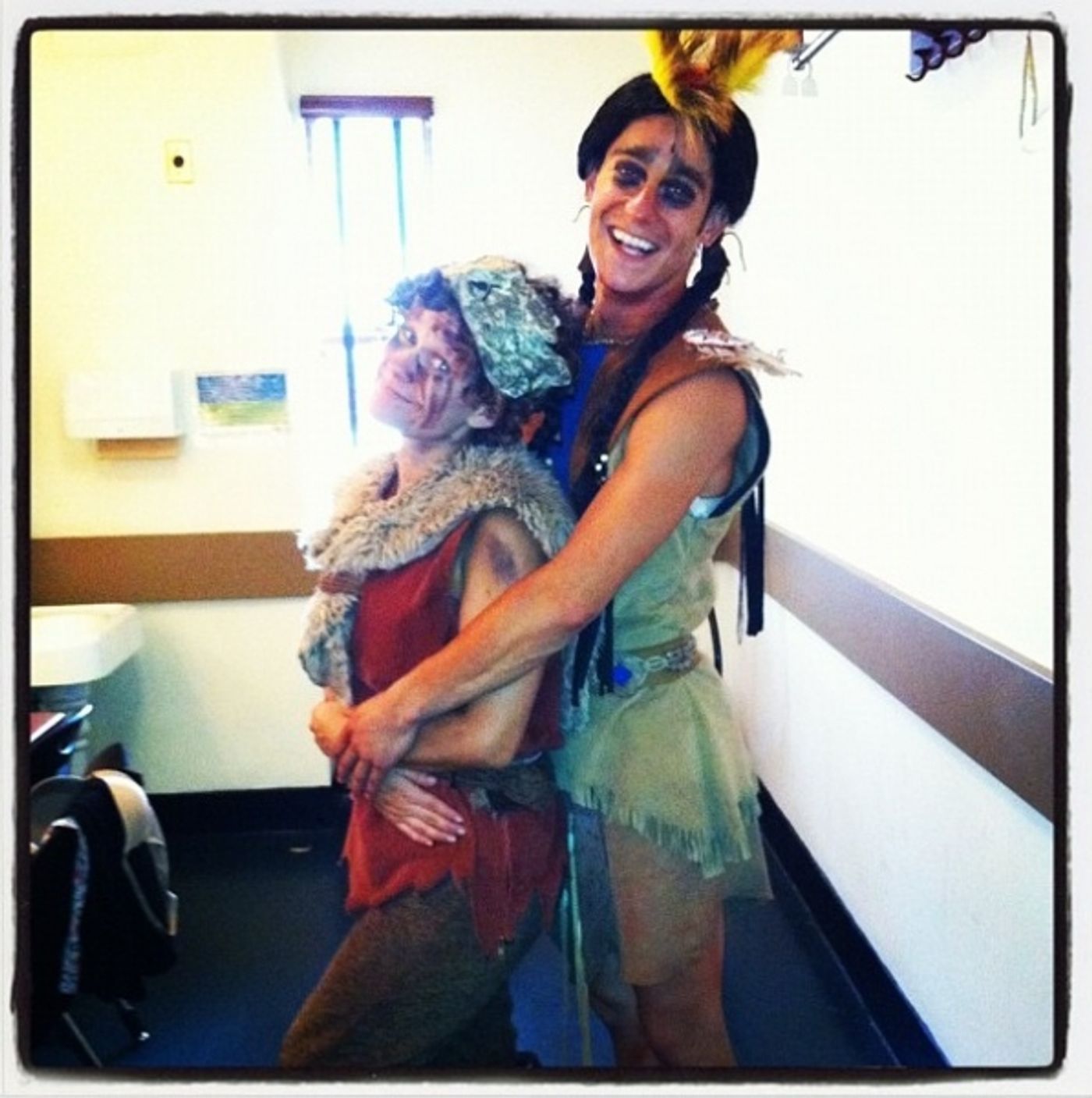 Photo Flash: Saturday Intermission Pics, Aug 11 - NEWSIES, NUTTY PROFESSOR and More Give Olympic Tributes!  Image