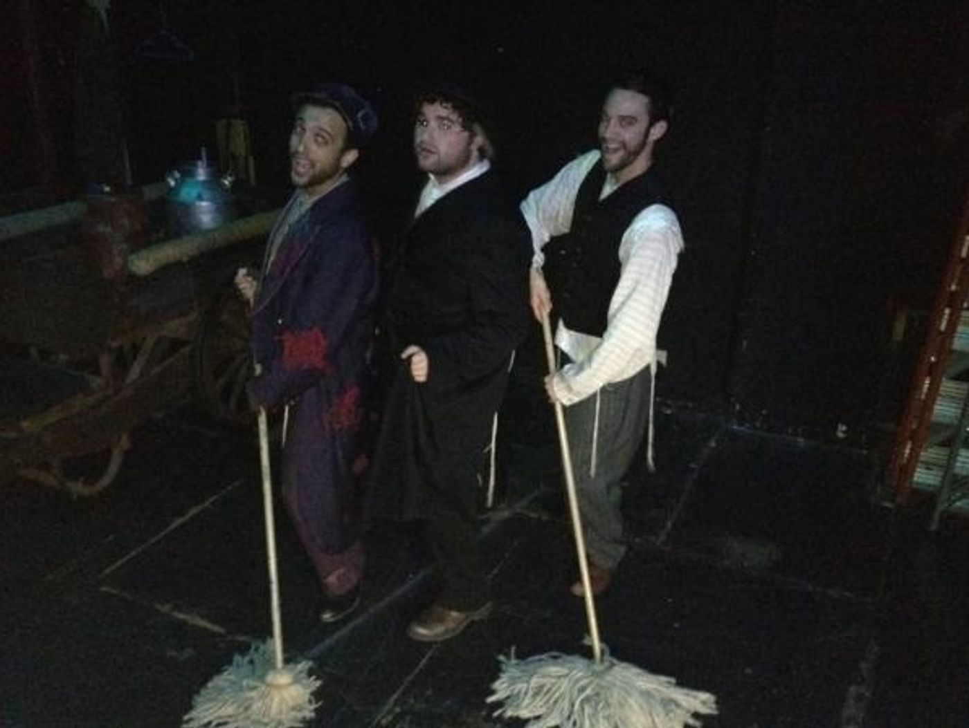 Photo Flash: Saturday Intermission Pics, Aug 11 - NEWSIES, NUTTY PROFESSOR and More Give Olympic Tributes!  Image