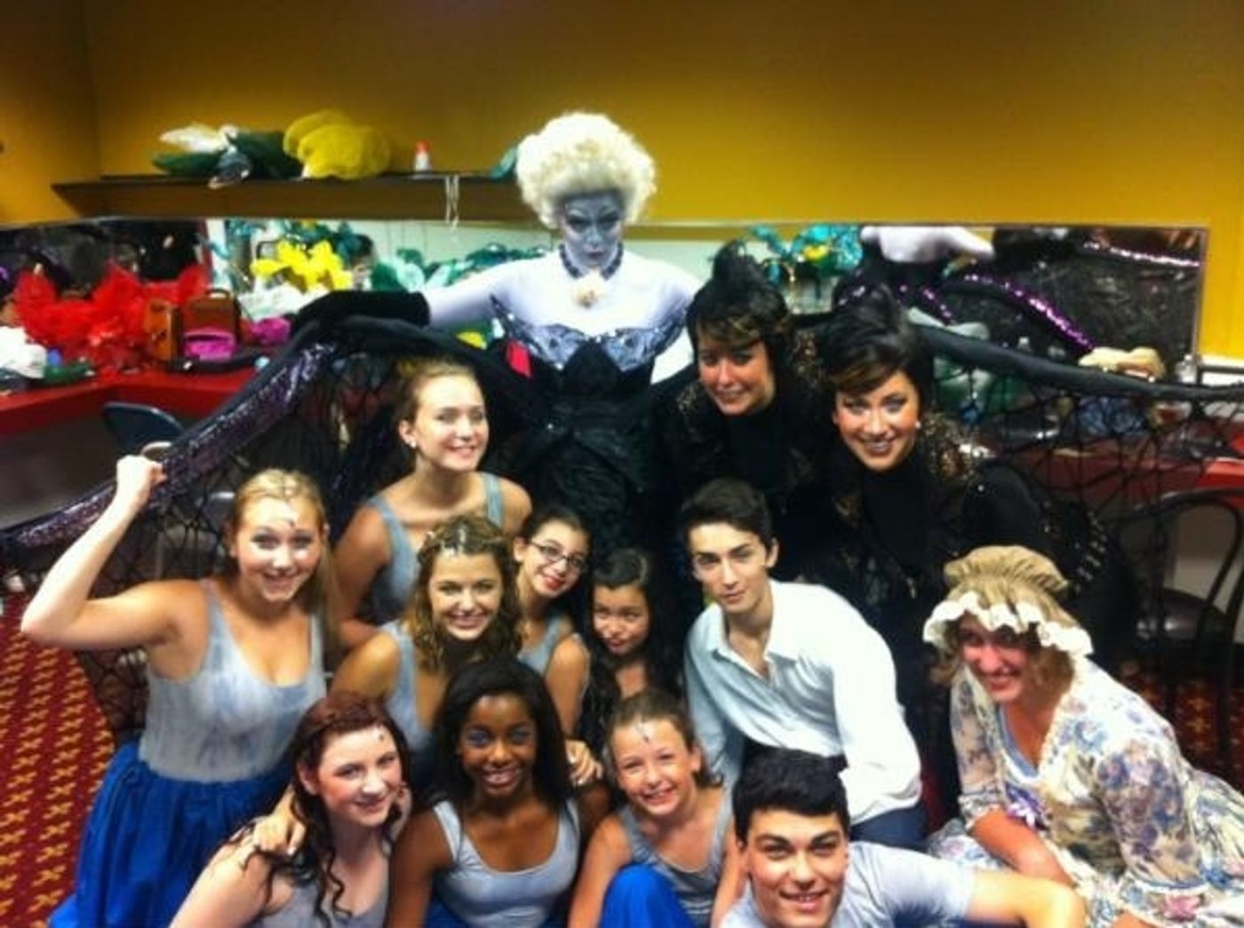 Photo Flash: Saturday Intermission Pics, Aug 11 - NEWSIES, NUTTY PROFESSOR and More Give Olympic Tributes!  Image