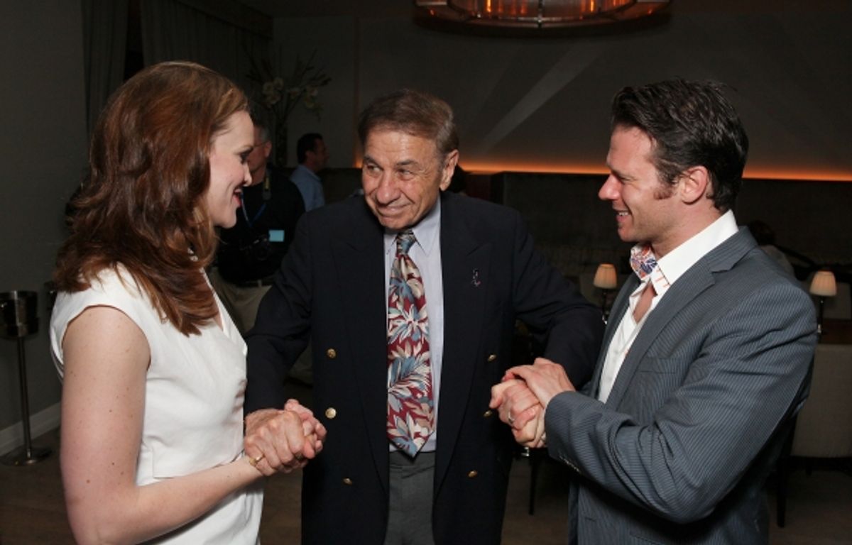 Rachel Wallace, Richard M. Sherman and Nicolas Dromard at 