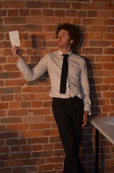 Haydn Holden in Exam Photo
