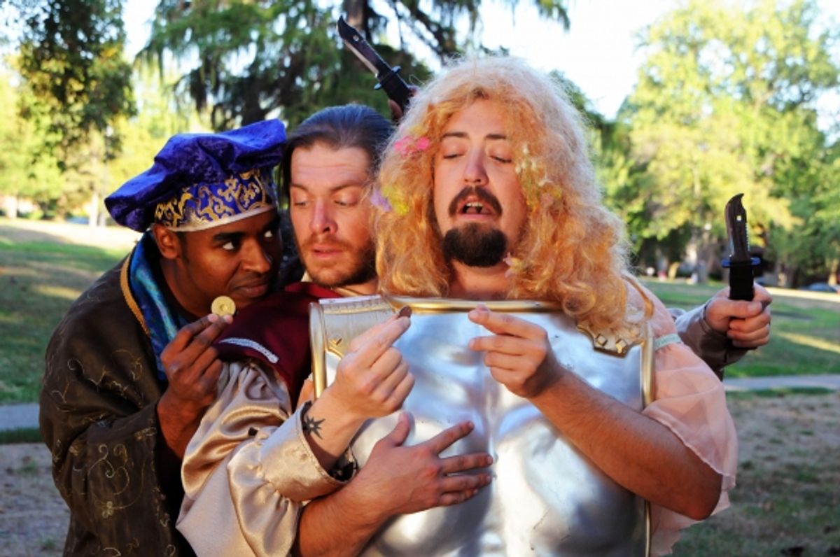 Mahmoud Osman, Philip Hickman and Andy Falter at 