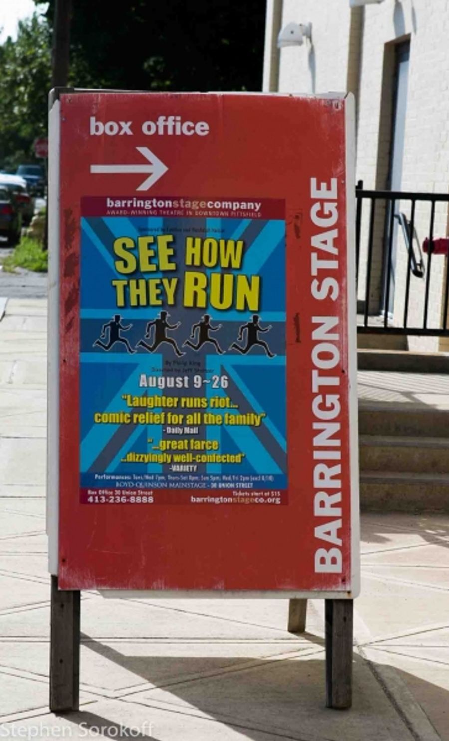 Photo Coverage: Inside Opening Night of Barrington Stage's SEE HOW THEY RUN Image