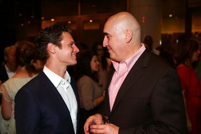 Jonathan Groff and Alfred Molina Photo