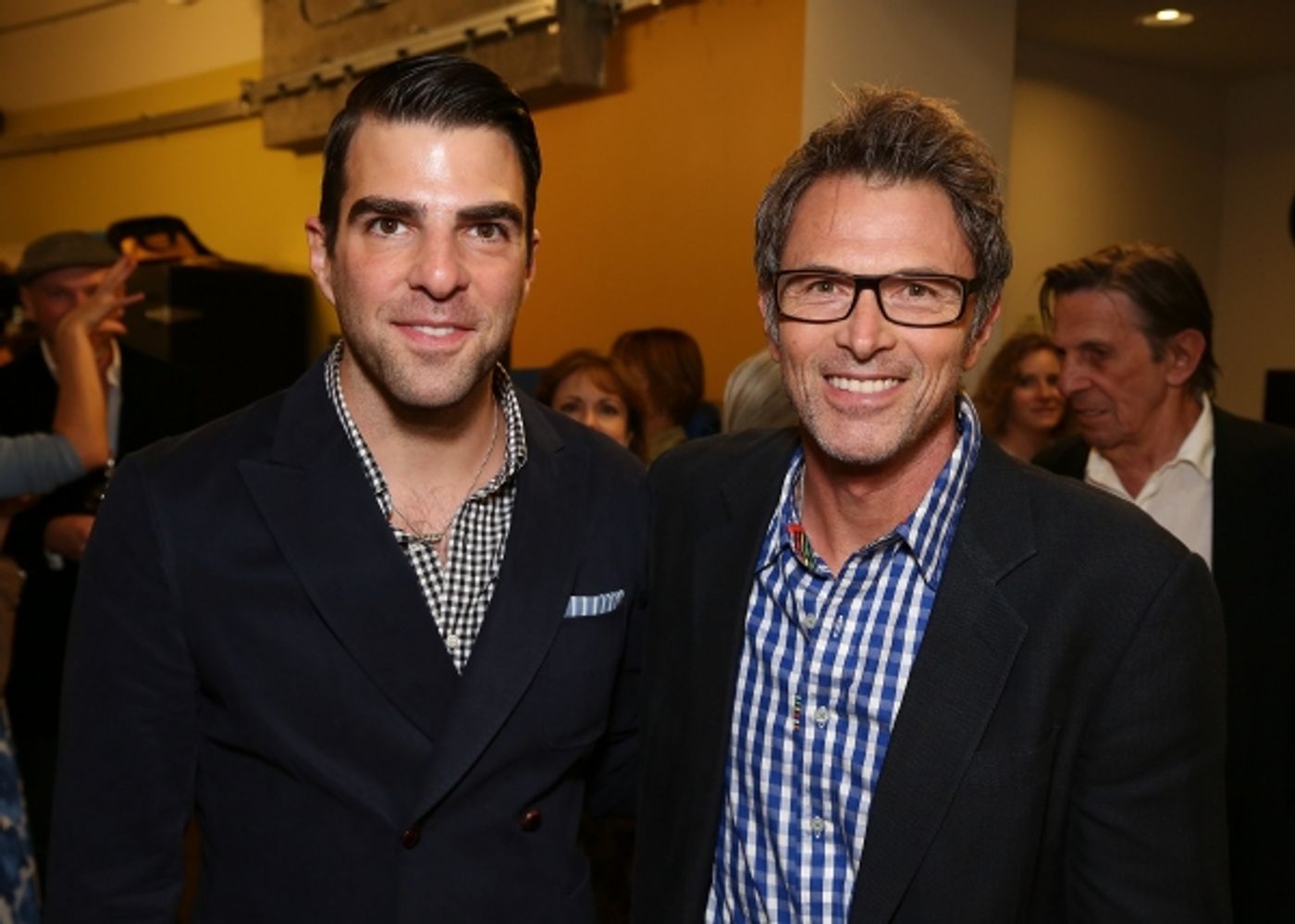 Photo Flash: Jonathan Groff and Alfred Molina-Led RED Opens in LA- Betty White, Zachary Quinto and More!  Image