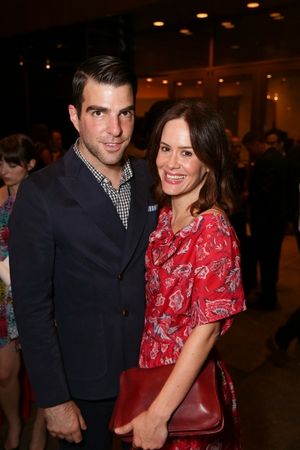 Zachary Quinto and Sarah Paulson Photo
