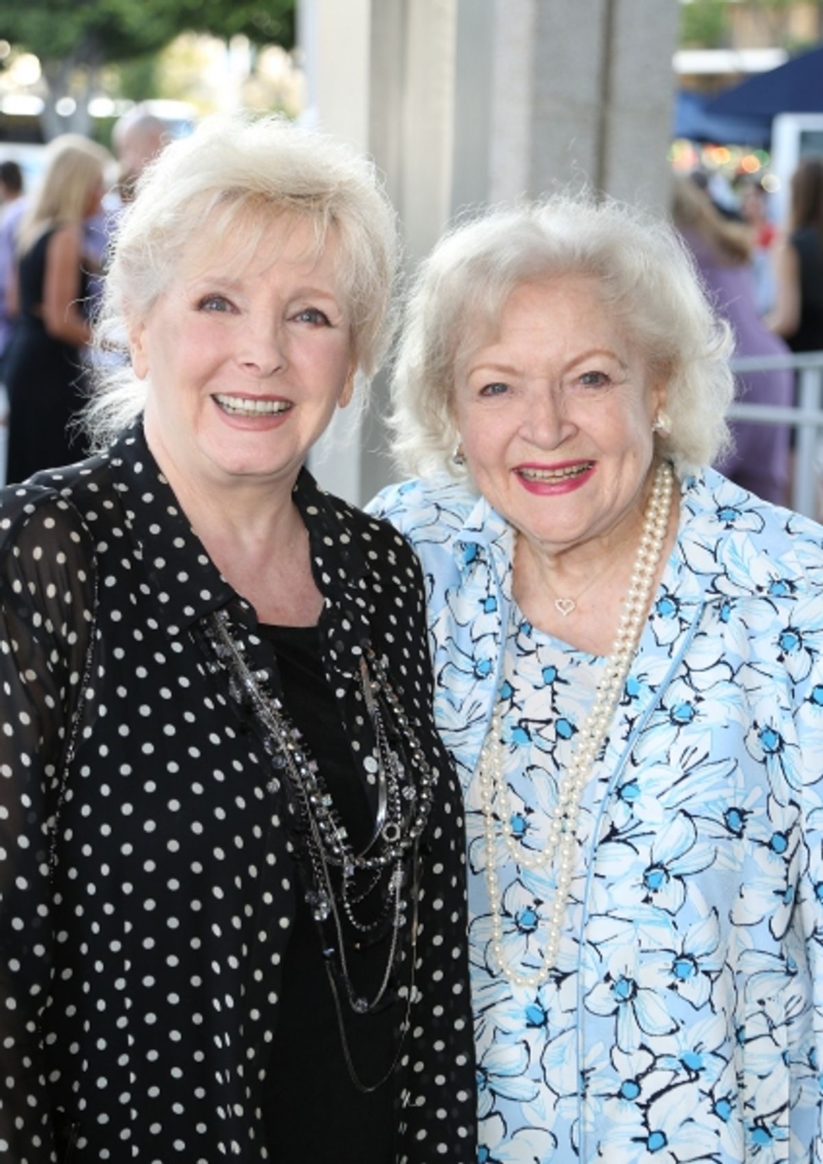Millicent Martin and Betty White at 