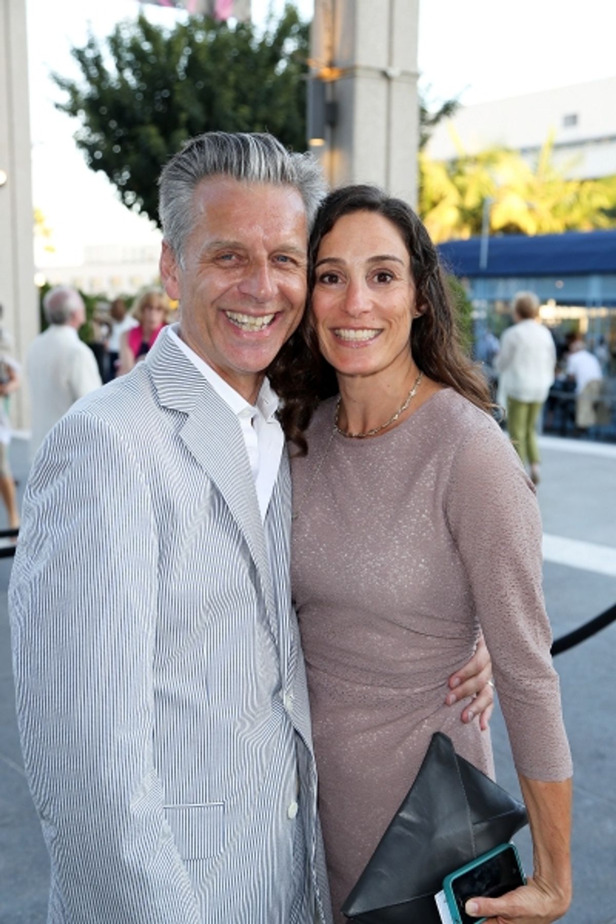 CTG Artistic Director Michael Ritchie, left, and Rachel Davidson at 