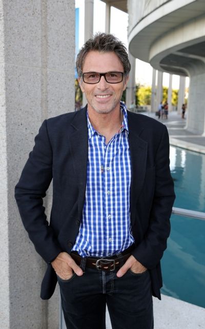Tim Daly poses during the arrivals for the opening night performance of "Red" at the  Photo
