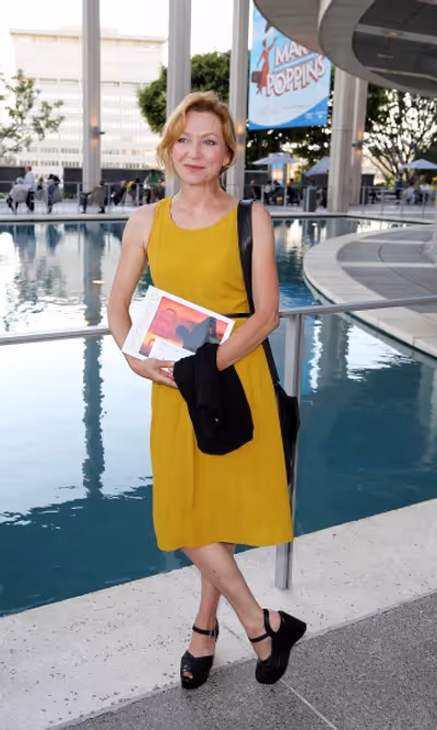 Julie White poses during the arrivals for the opening night performance of "Red" at t Photo