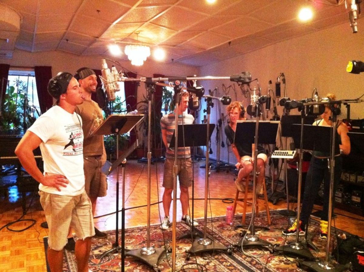 Brandon Espinoza, Wade McCollum, Alex Wyse, Lindsay Nicole Chambers and Claire Neumann. at 