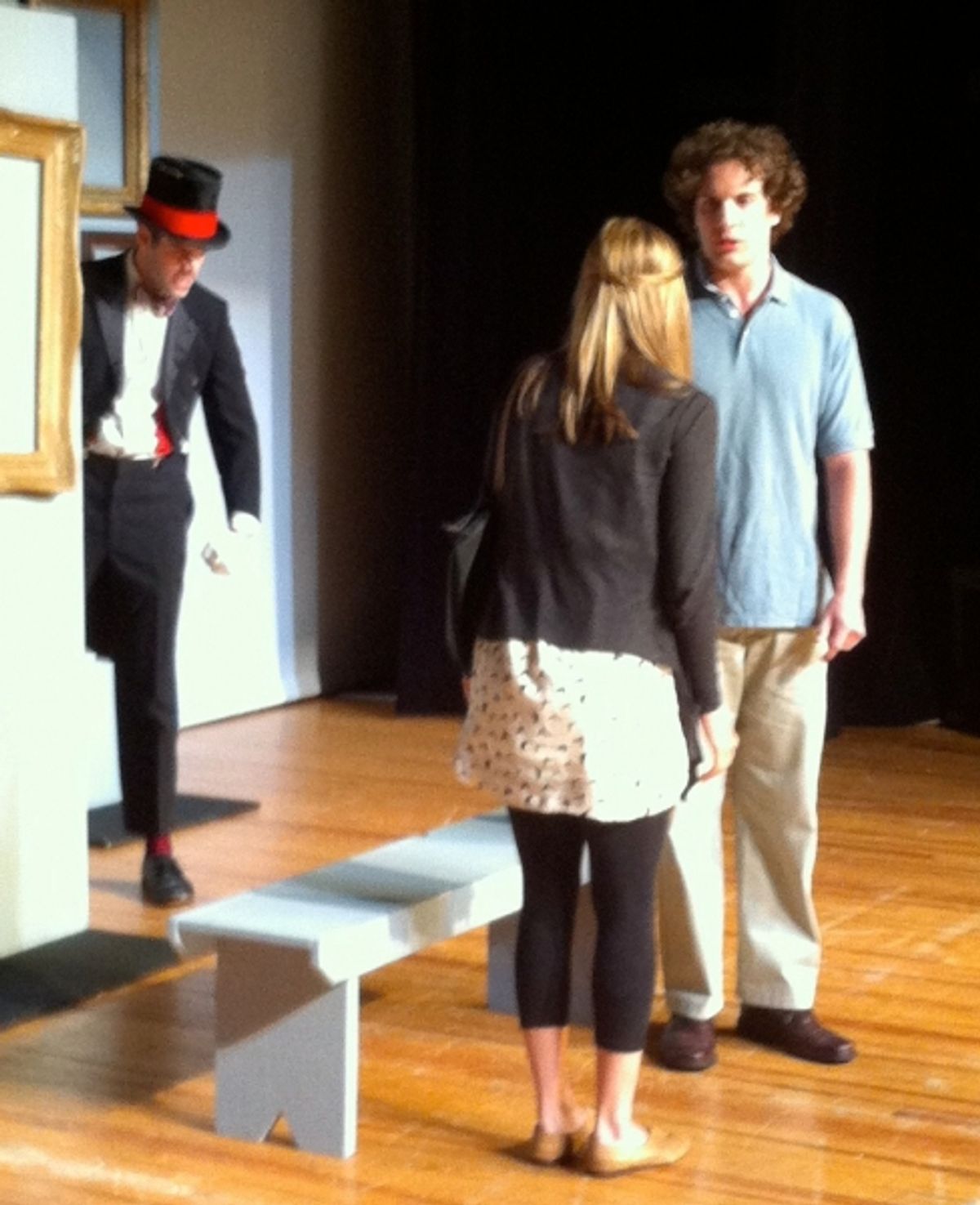 Aaron Bartz, Maria Giarrizzo, Jared Van Heel at 