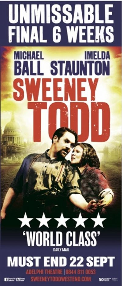 Michael Ball and Imelda Staunton Photo