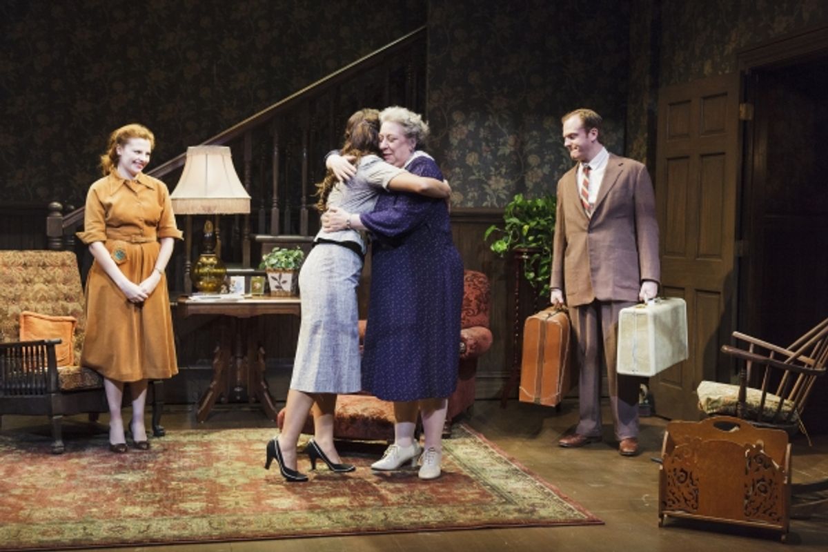  Andrea Lynn Green, Jenny Dare Paulin, Jayne Houdyshell, and Jeremy Bobb  at 