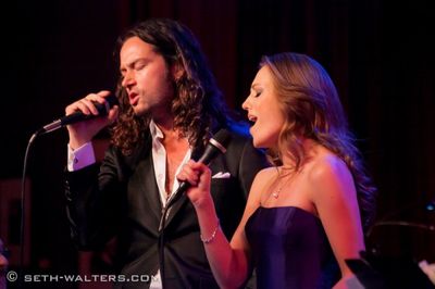 Constantine Maroulis and Laura Osnes Photo
