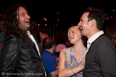 Constantine Maroulis, Megan Hilty and Brian Gallagher Photo