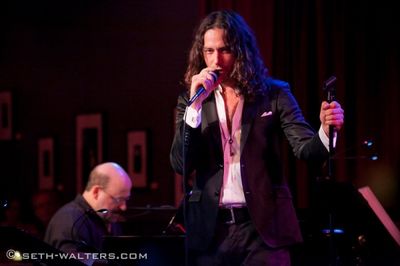 Frank Wildhorn and Constantine Maroulis Photo
