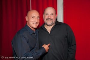 Gianni Valenti and Frank Wildhorn Photo