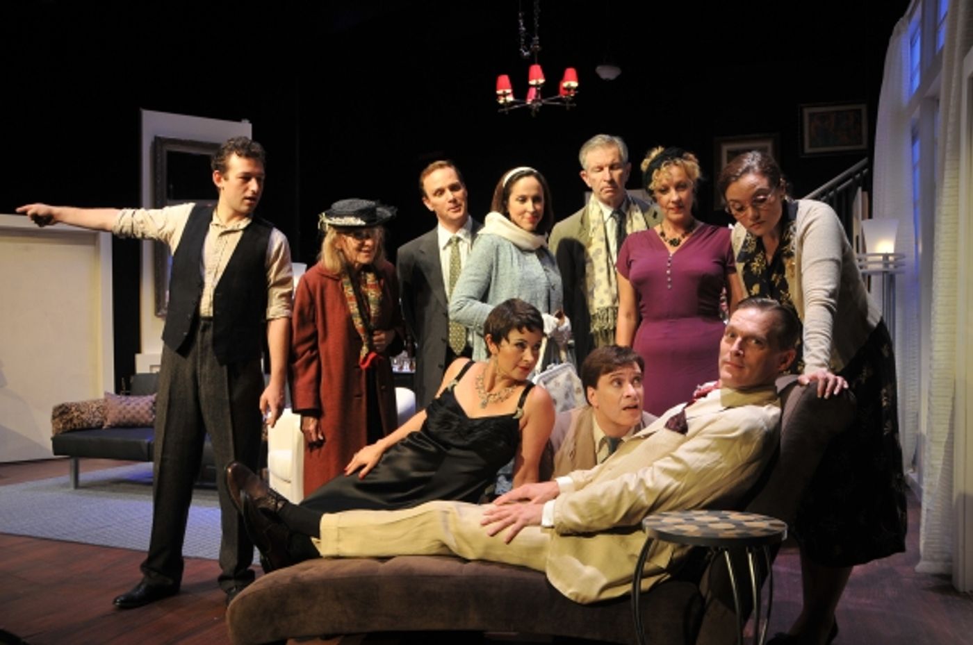 Photo Flash: Sneak Peek at Jack Koenig and More in Peterborough Players' PRESENT LAUGHTER  Image