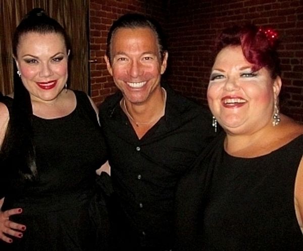 Jennifer Rappo and Melissa Bailey with Alexander
 Photo