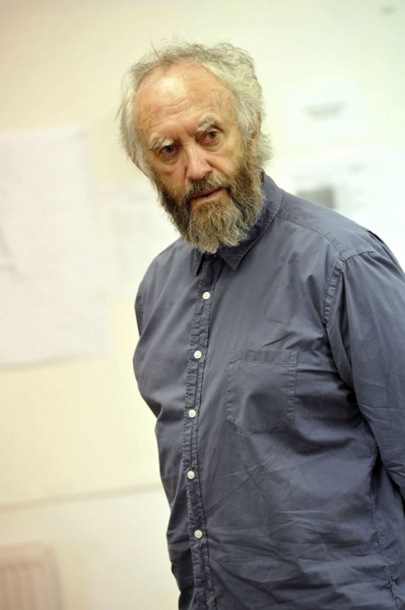 Photo Flash: Jonathan Pryce and More Rehearse for Michael Attenborough's KING LEAR at the Almeida!  Image