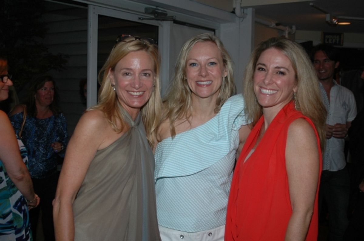 Tracy Mitchell, Kerry Dempsey and Suzanne Schecter at 