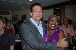 Lillias White and Paul Levine @ BroadwayWorld Lillias White and Paul Levine Photo