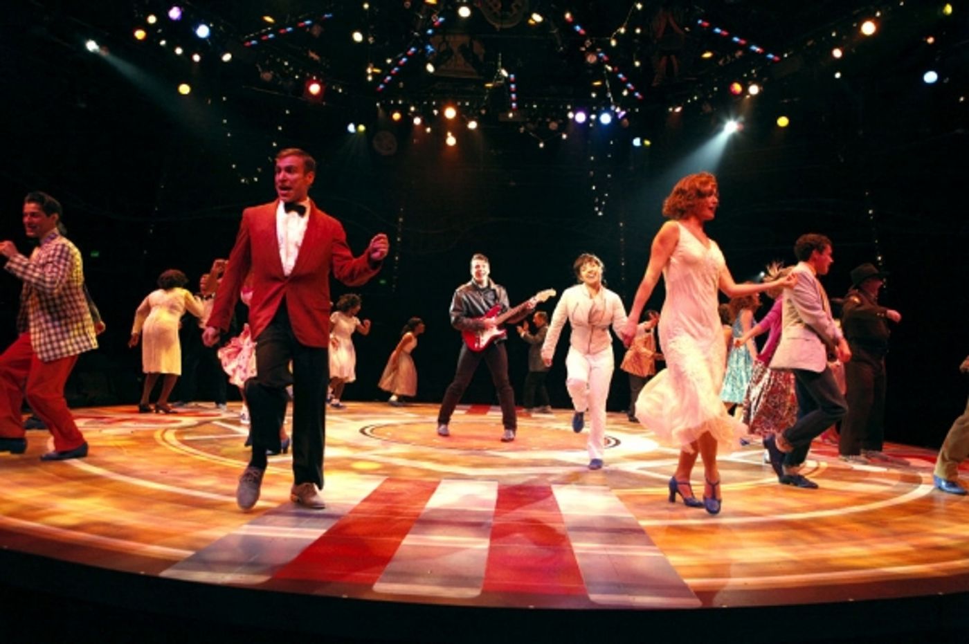 Photo Flash: First Look at Joyce DeWitt, Ryan Overberg and More in NSMT's ALL SHOOK UP  Image