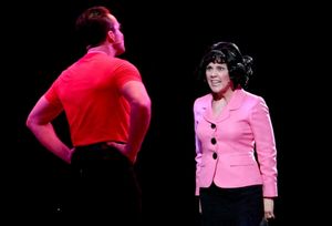 Ryan Overberg and Joyce DeWitt @ BroadwayWorld Ryan Overberg and Joyce DeWitt Photo