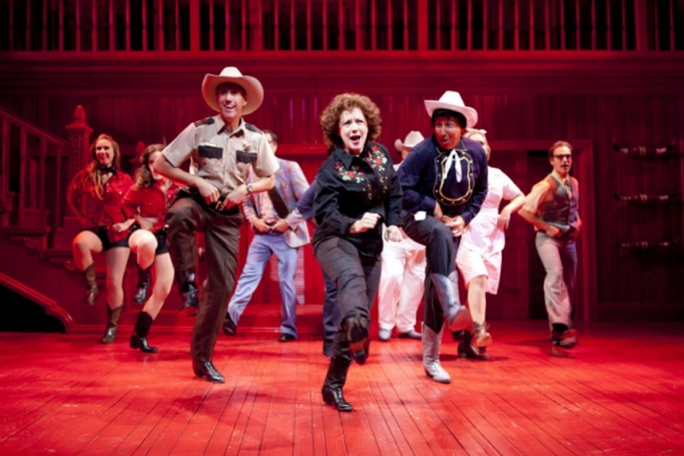 Photo Flash: First Look at Sherri L. Edelen and More in Signature Theatre's BEST LITTLE WHOREHOUSE IN TEXAS  Image