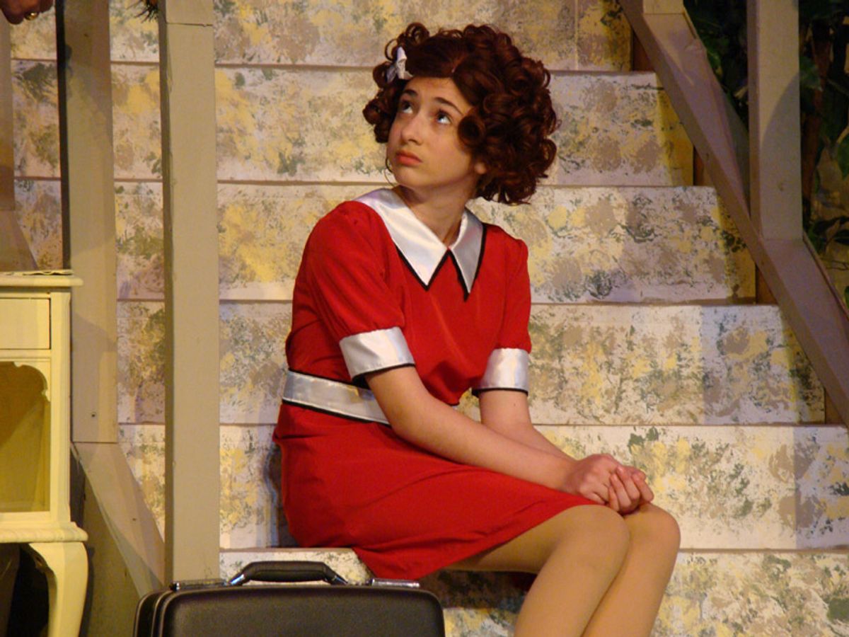 Brigid Harrington as Annie at 