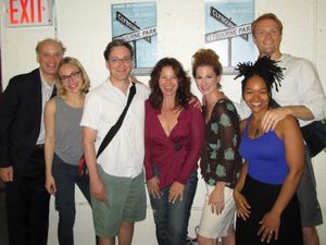 Frank Wood, Sarah Goldberg, Jeremy Shamos, Fran Drescher, Carly Street, Crystal Dicki Photo