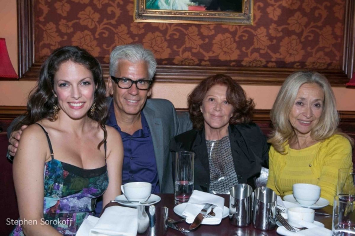 Hilary Kole, Steve Bakunas, Linda Lavin, Eda Sorokoff at 