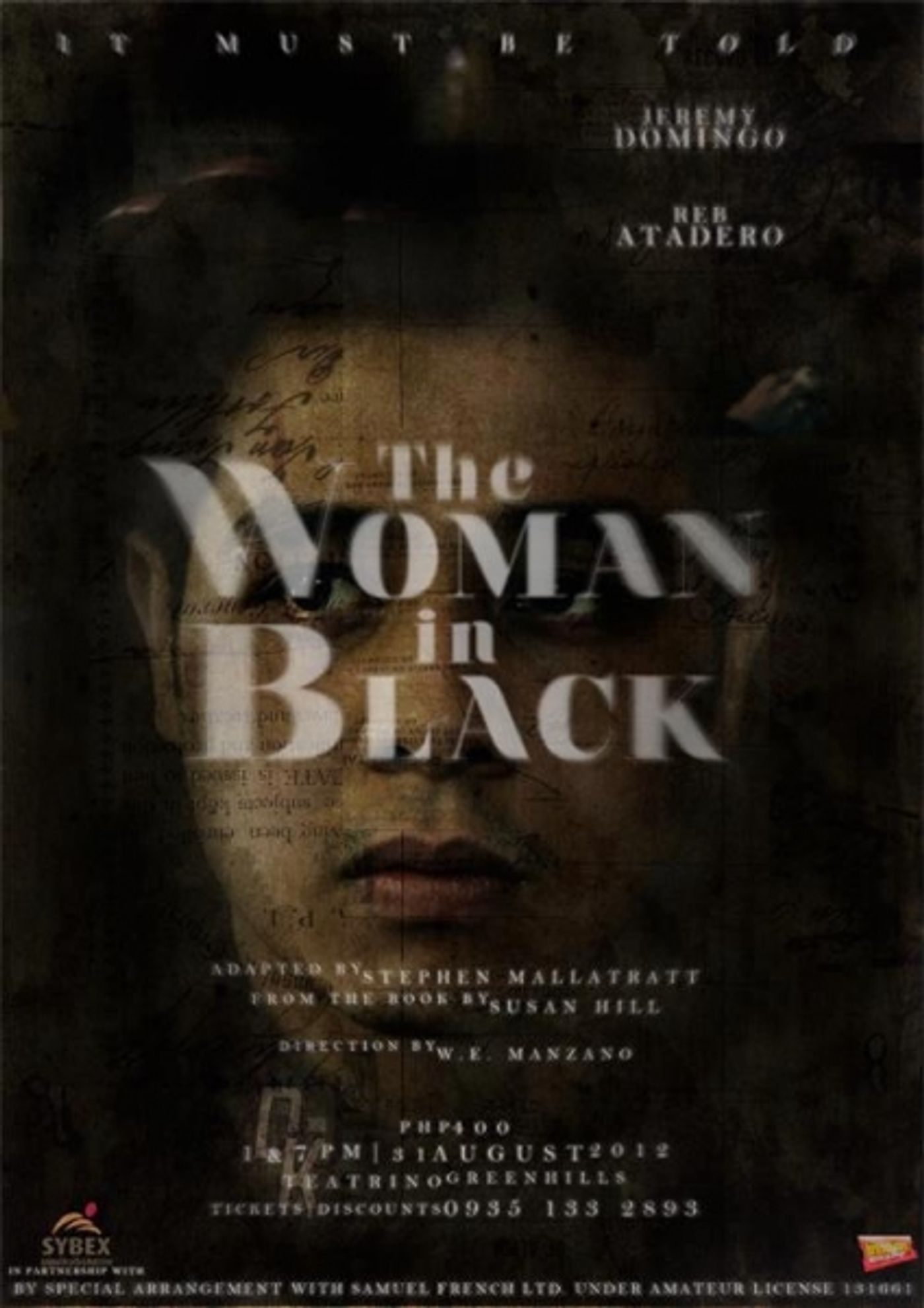 Photo Flash: Dulaang Kalay’s THE WOMAN IN BLACK Official Posters  Image
