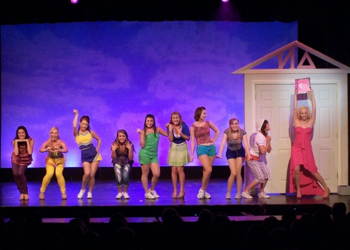 Holly Rizzo, Tahlia Byers, Geena Ravella, Victoria Najmy, Chantal Guerrero, Emma Slotabec, Zoe Verbil, Rachael Henry, Andrea Wright, Cassandra Maria Caballero at 