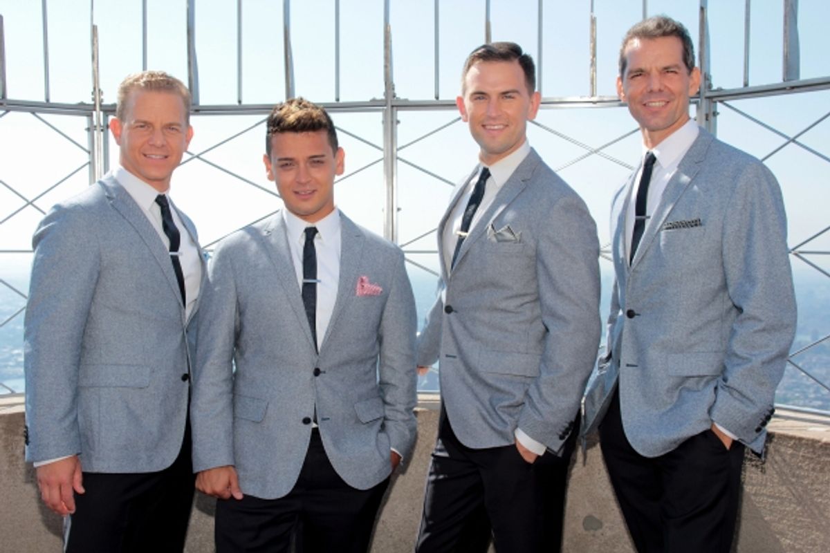 Christian Hoff, Michael Langoria, Daniel Reichard, J. Robert Spencer at 