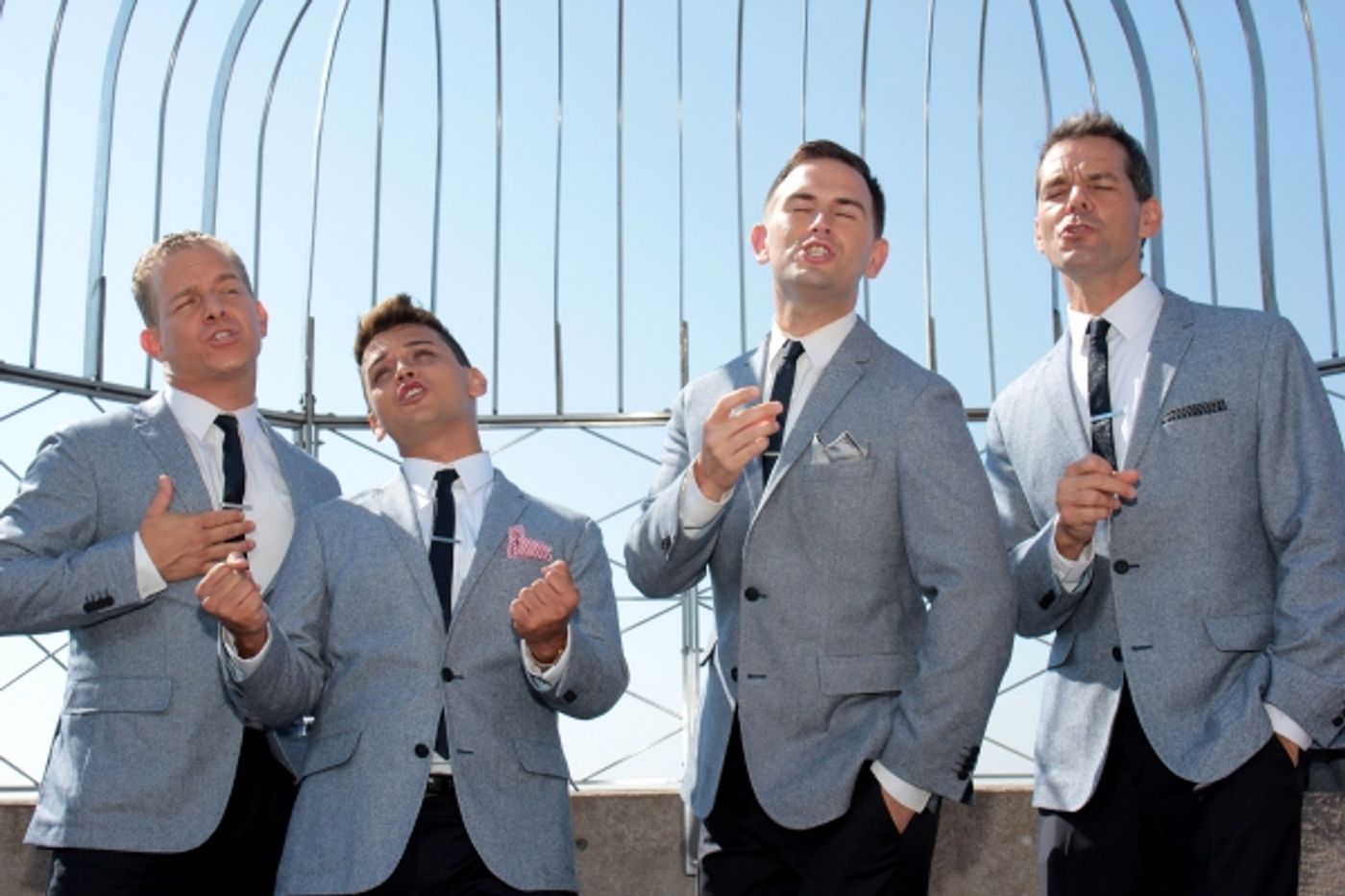 Photo Coverage: Midtown Men Meet the Press at Empire State Building Photo Coverage: Midtown Men Meet the Press at Empire State Building Image