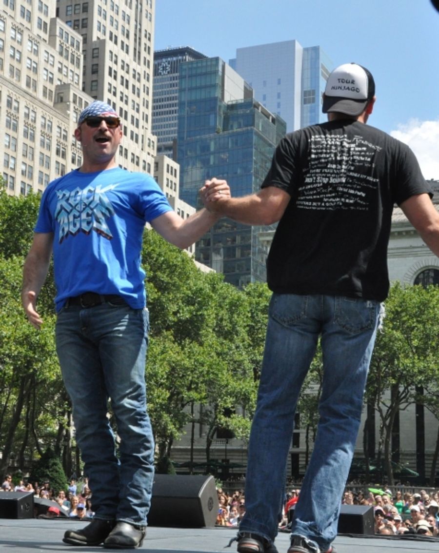 Photo Coverage: NICE WORK, BRING IT ON, and More Perform at Broadway in Bryant Park! Image