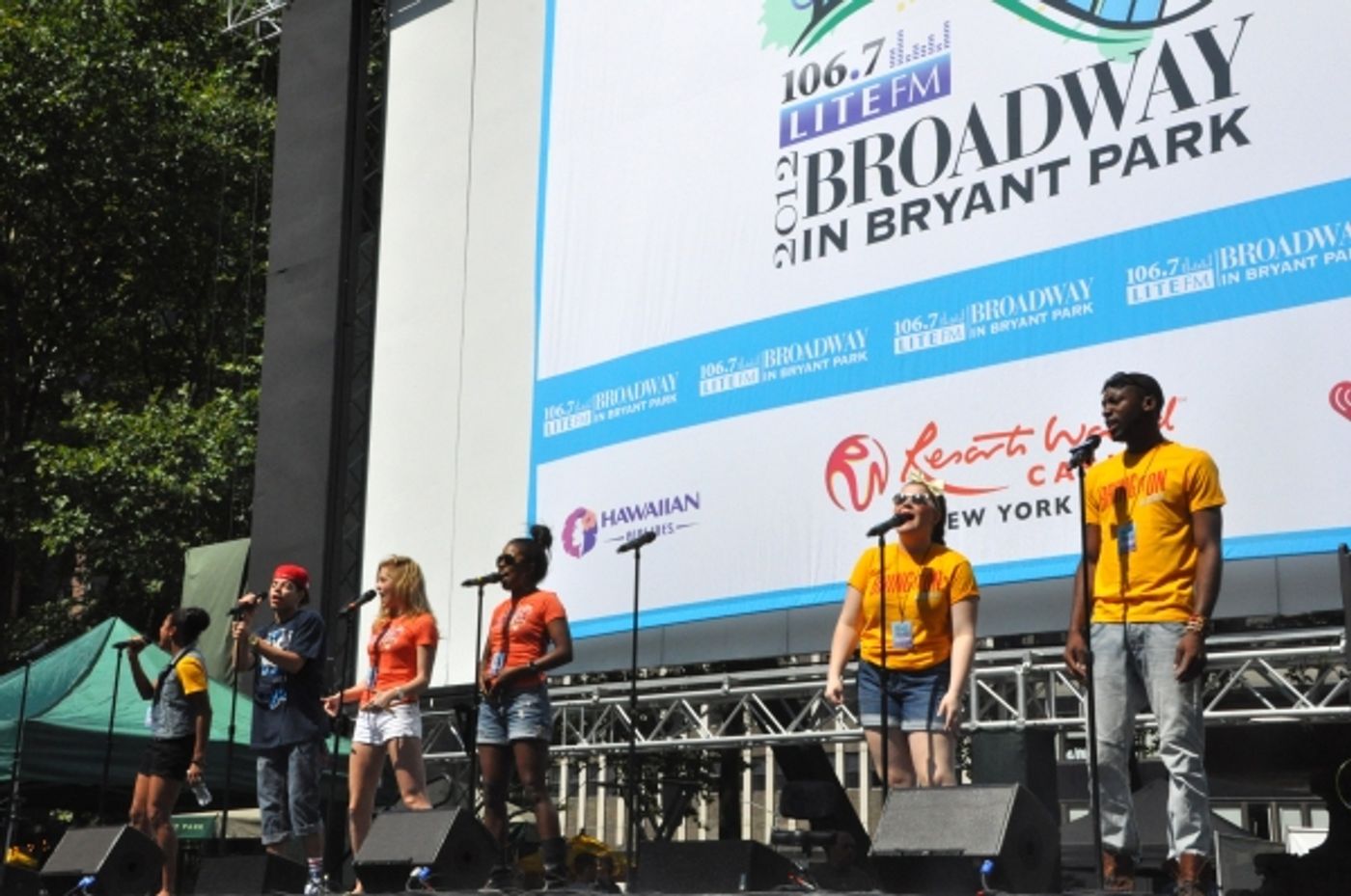 Photo Coverage: NICE WORK, BRING IT ON, and More Perform at Broadway in Bryant Park!  Image