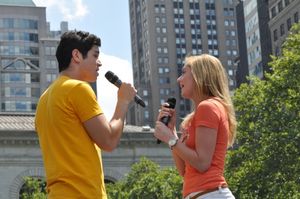 Jason Gotay and Taylor Louderman Photo