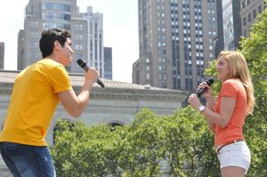 Jason Gotay and Taylor Louderman Photo