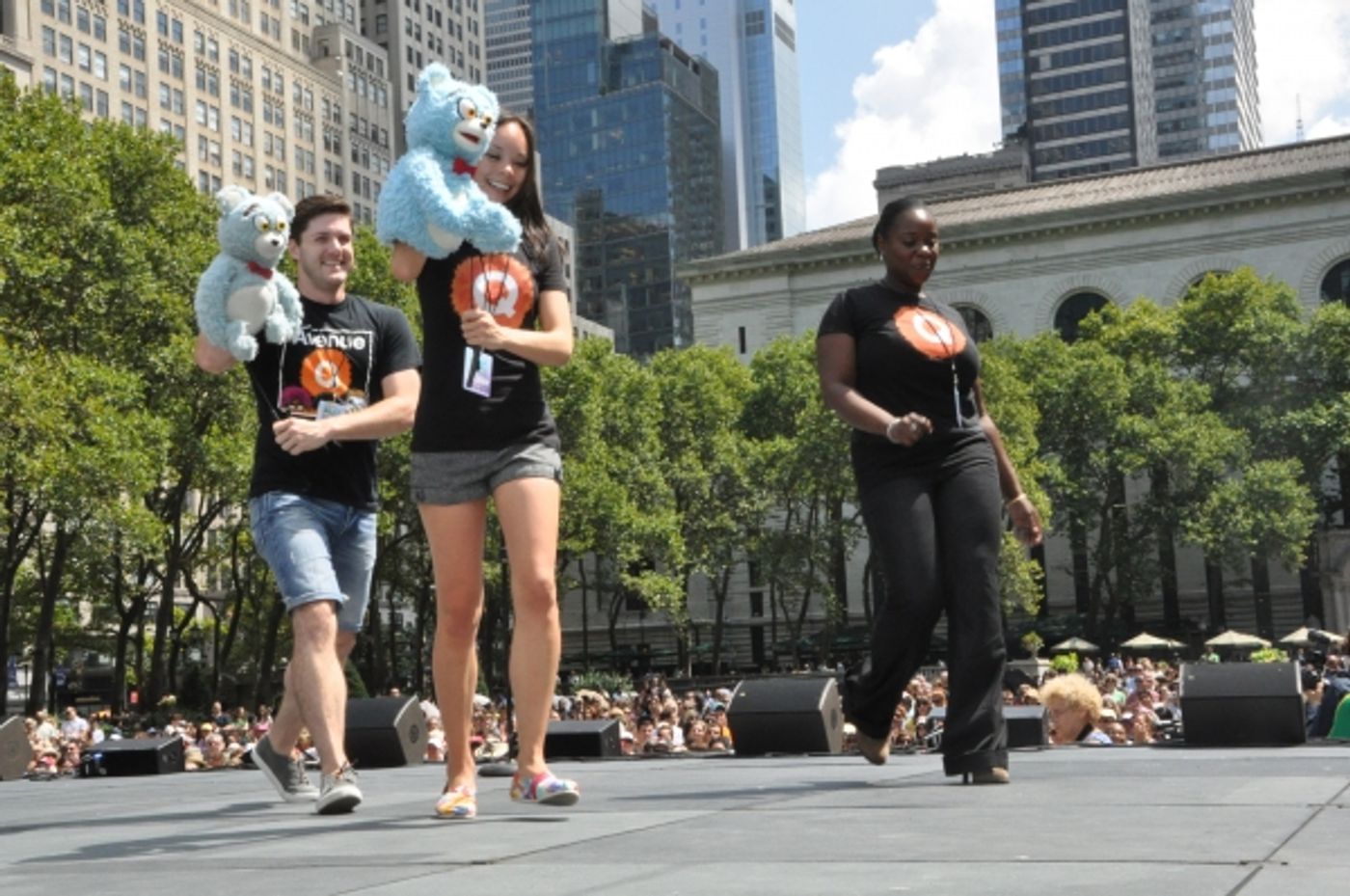 Photo Coverage: NICE WORK, BRING IT ON, and More Perform at Broadway in Bryant Park!  Image