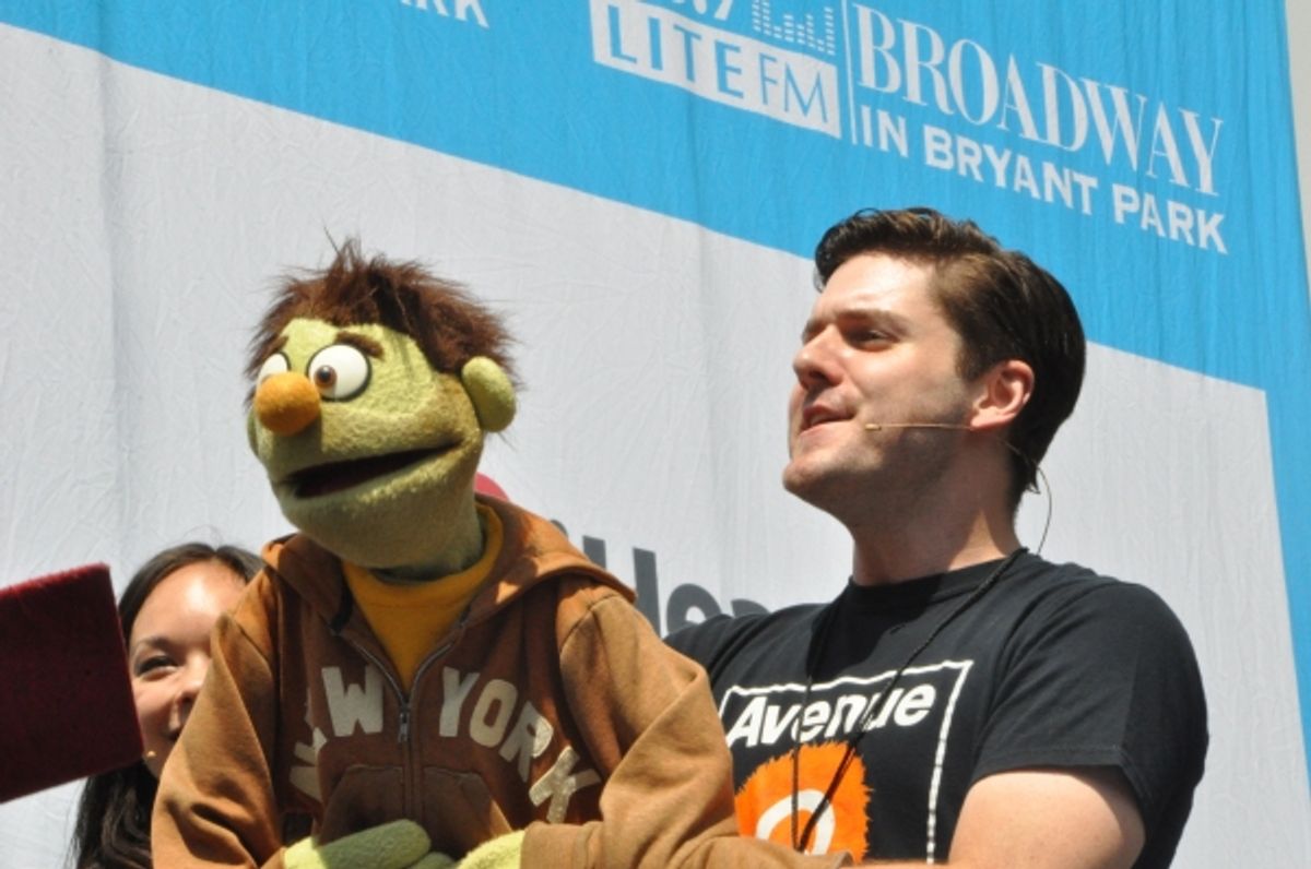 Hazel Anne Raymundo, Nicky, and Seth Rettburg-Avenue Q at 