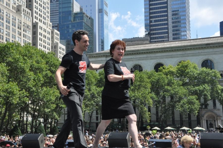 Photo Coverage: NICE WORK, BRING IT ON, and More Perform at Broadway in Bryant Park! Image
