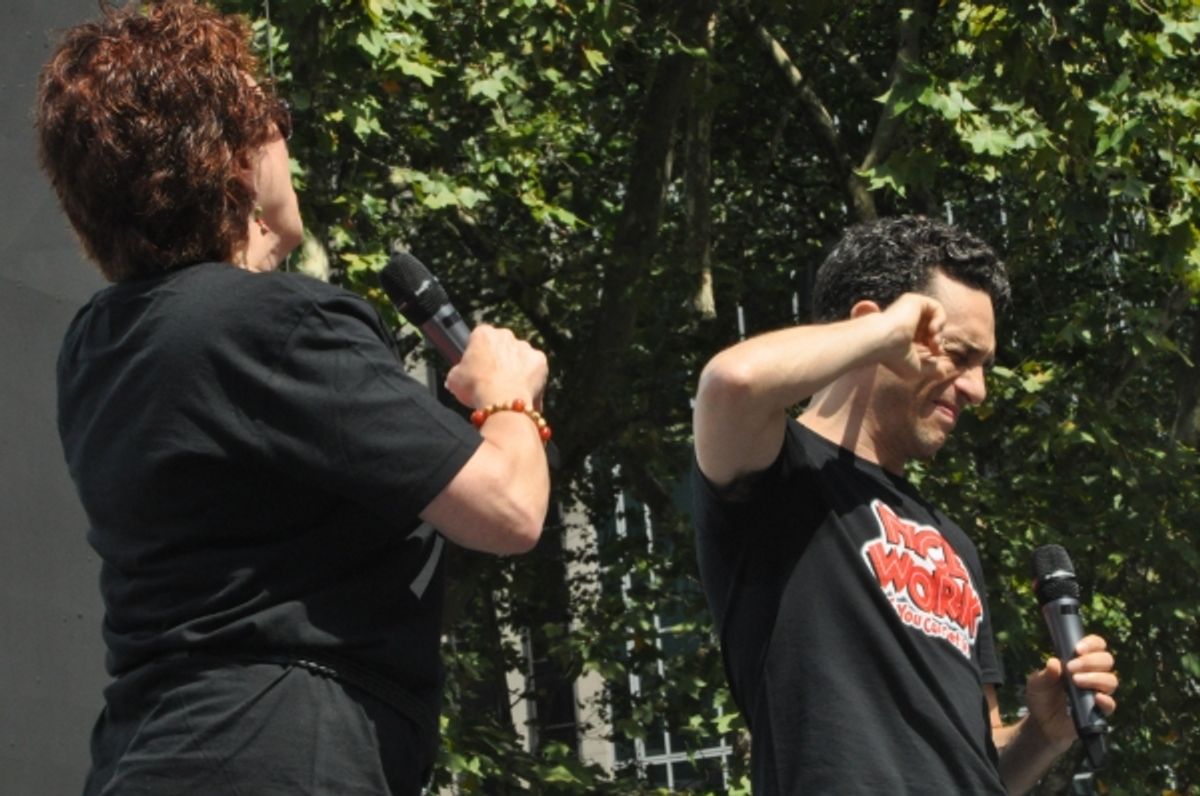 Judy Kaye and Jeffrey Schecter at 