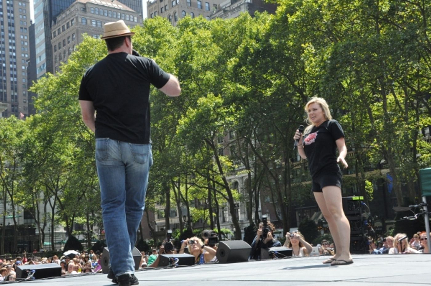 Photo Coverage: NICE WORK, BRING IT ON, and More Perform at Broadway in Bryant Park!  Image